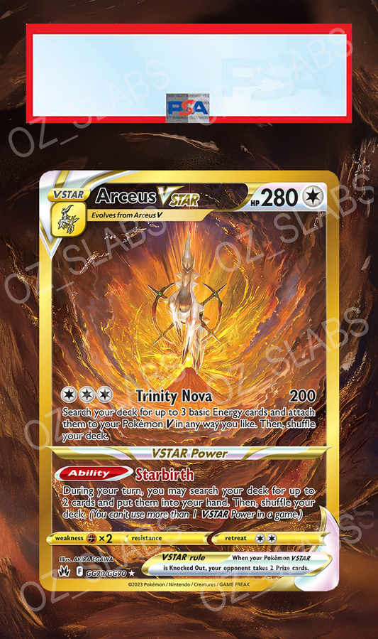 Arceus VSTAR extended art case