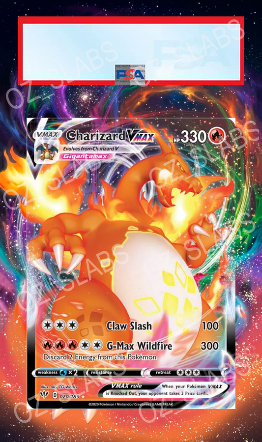 Charizard VMAX extended art case