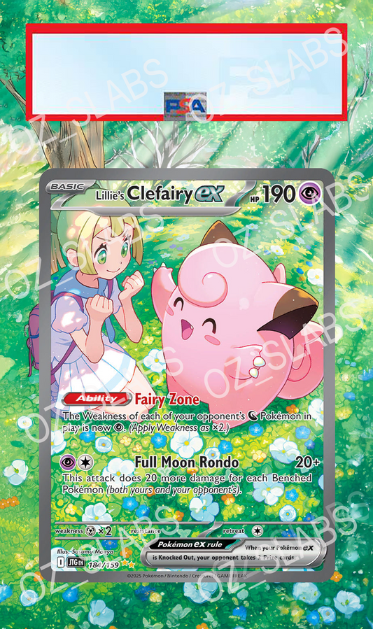 Lillie's Clefairy EX extended art case