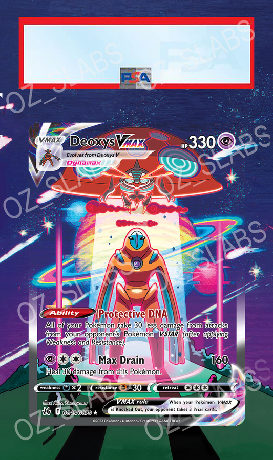 Deoxys VMAX extended art case