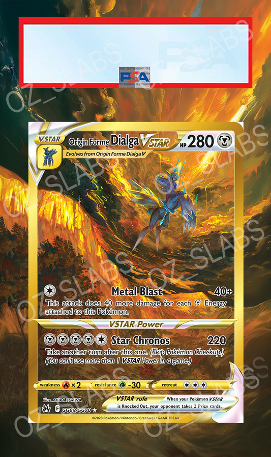 Origin Forme Dialga VSTAR extended art case