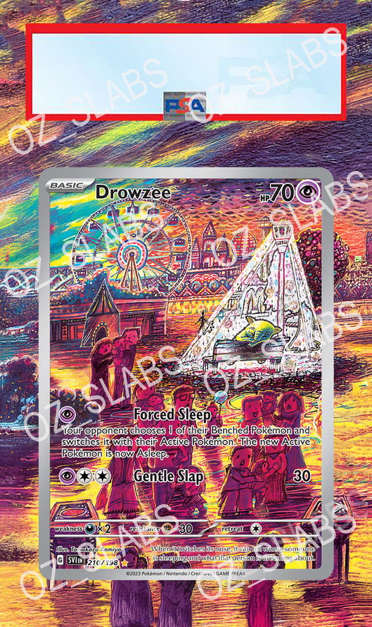 Drowzee extended art case