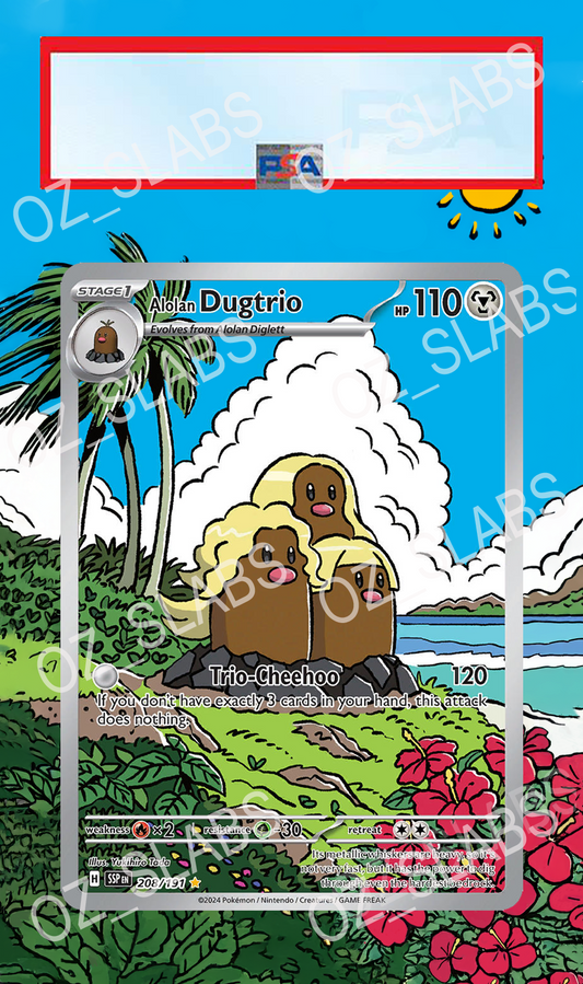 Dugtrio extended art case