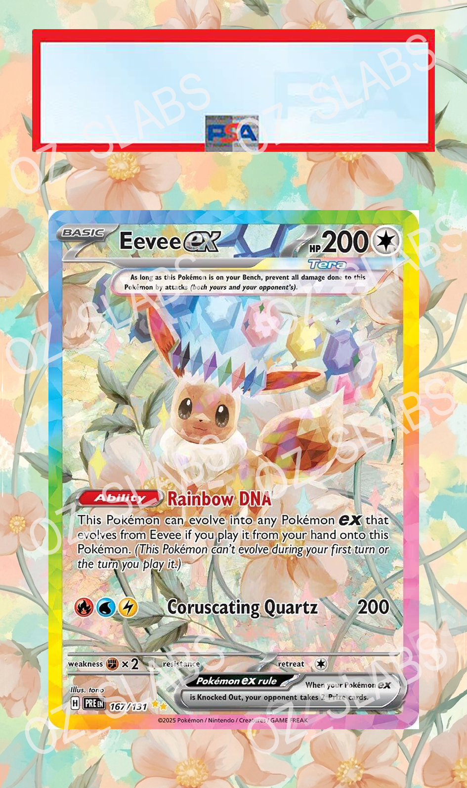 Eevee EX extended art case