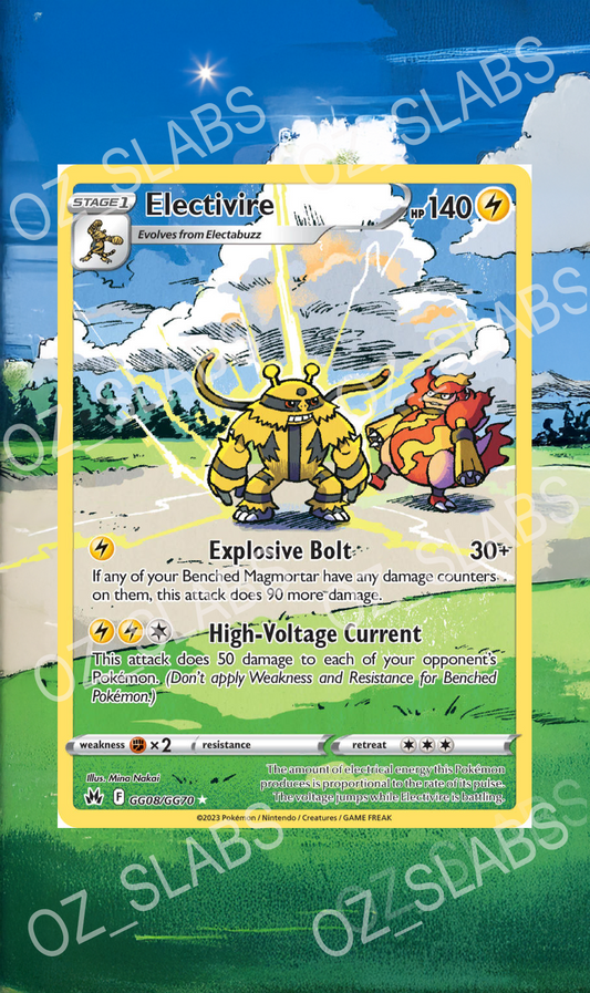 Electivire extended art case