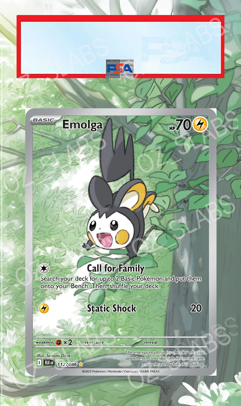 Emolga extended art case