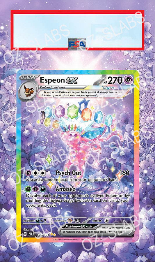 Espeon EX extended art case