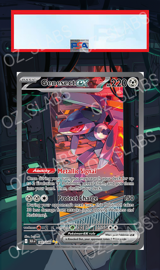 Genesect EX extended art case