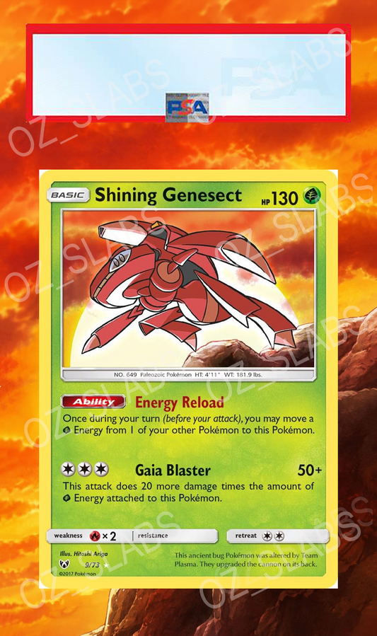 Shining Genesect extended art case