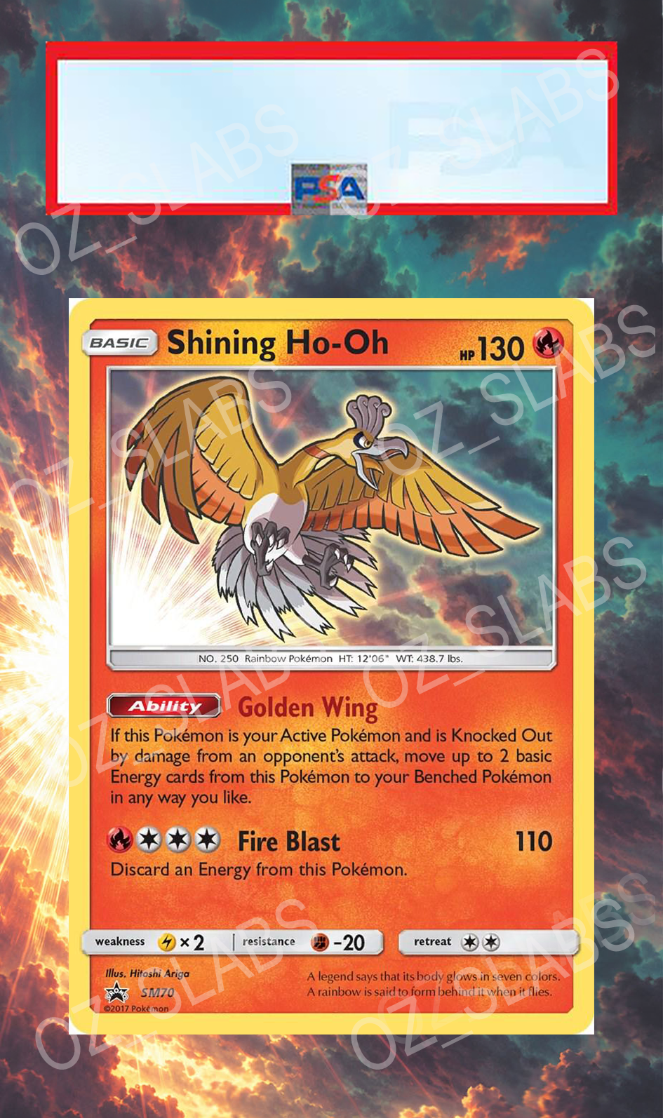 Shining Ho-Oh extended art case