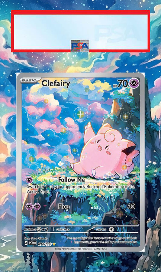 Clefairy extended art case