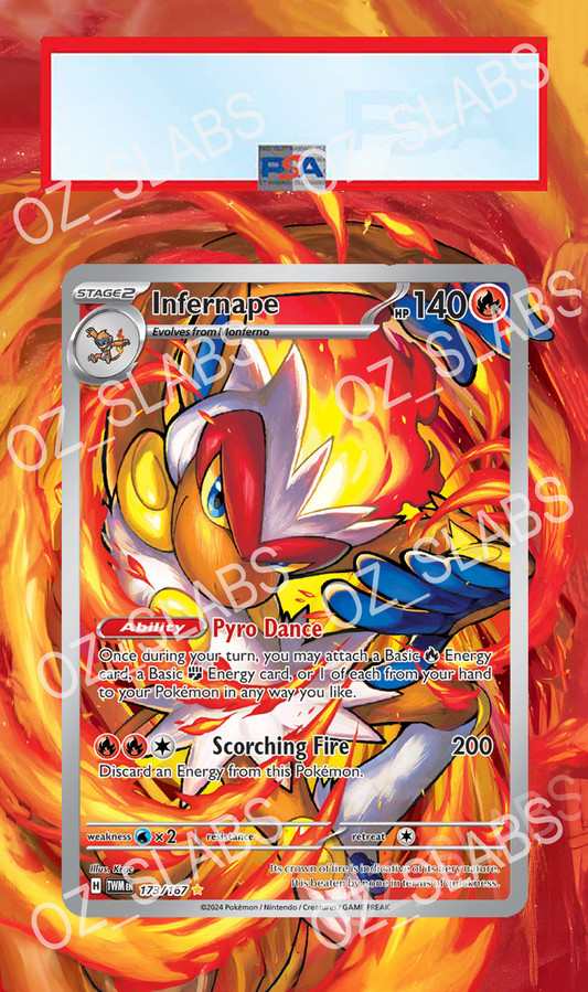 Infernape extended art case