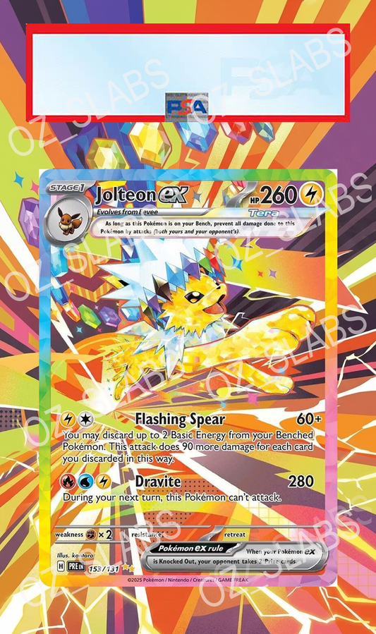 Jolteon EX extended art case