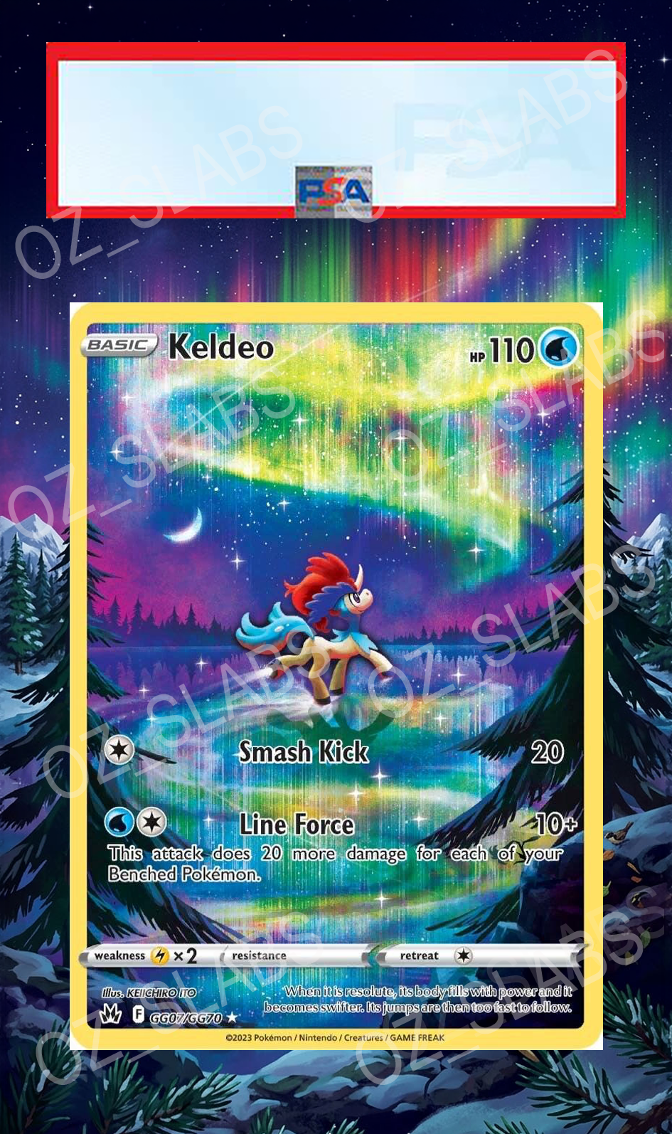 Keldeo extended art case