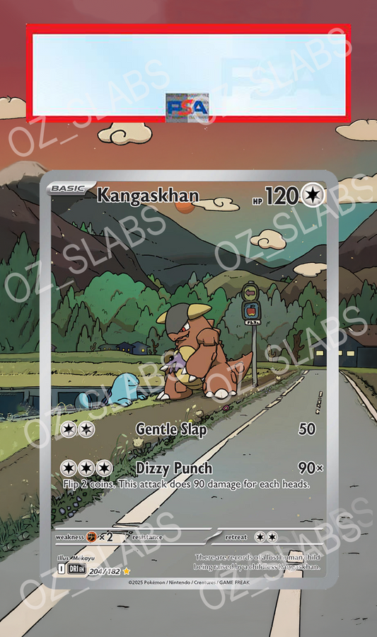 Kangaskhan extended art case