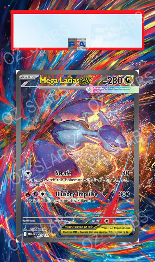 Mega Latias EX extended art case