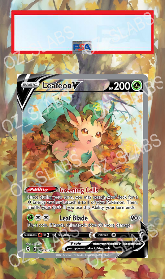 Leafeon V extended art case