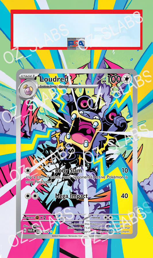 Loudred extended art case