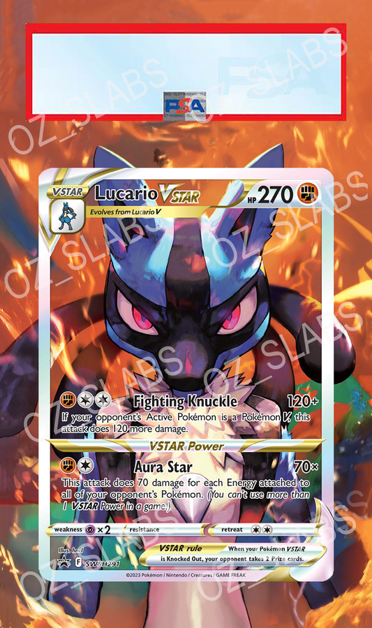 Lucario VSTAR extended art case
