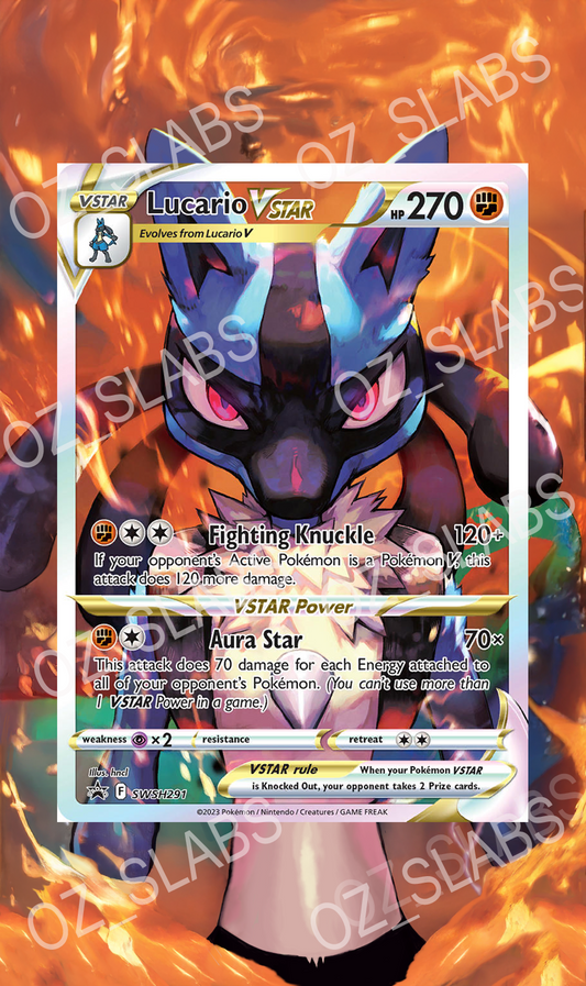 Lucario VSTAR extended art case