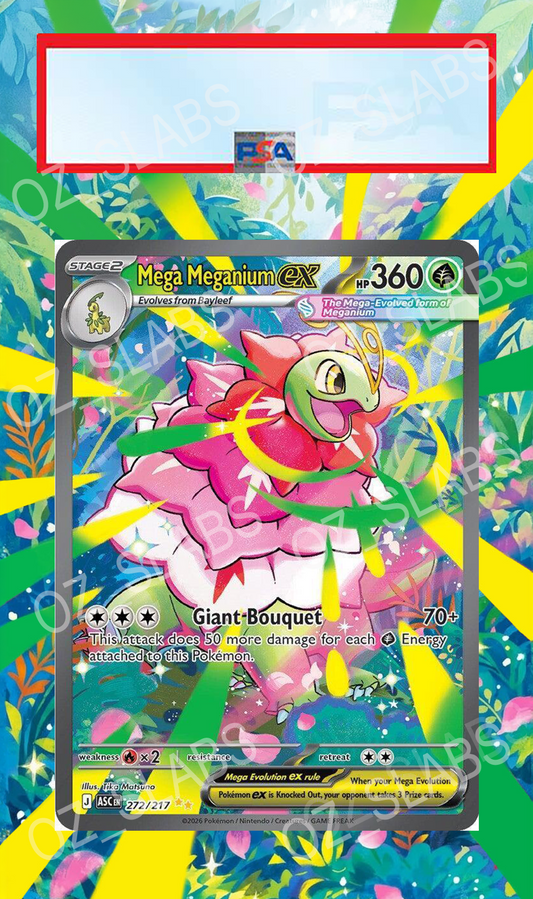 Mega Meganium EX extended art case