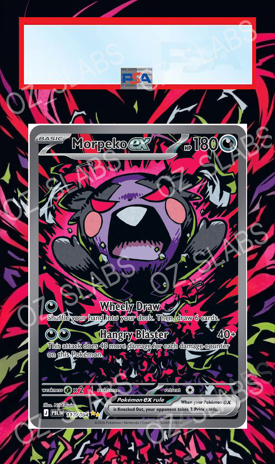 Morpeko EX extended art case