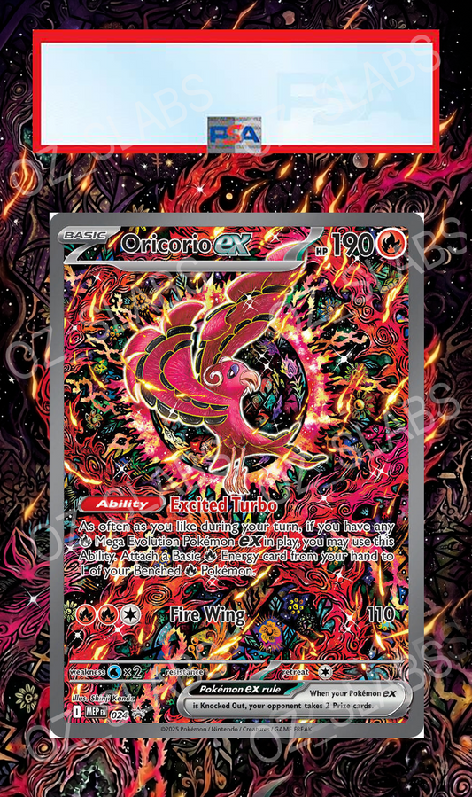 Oricorio EX extended art case