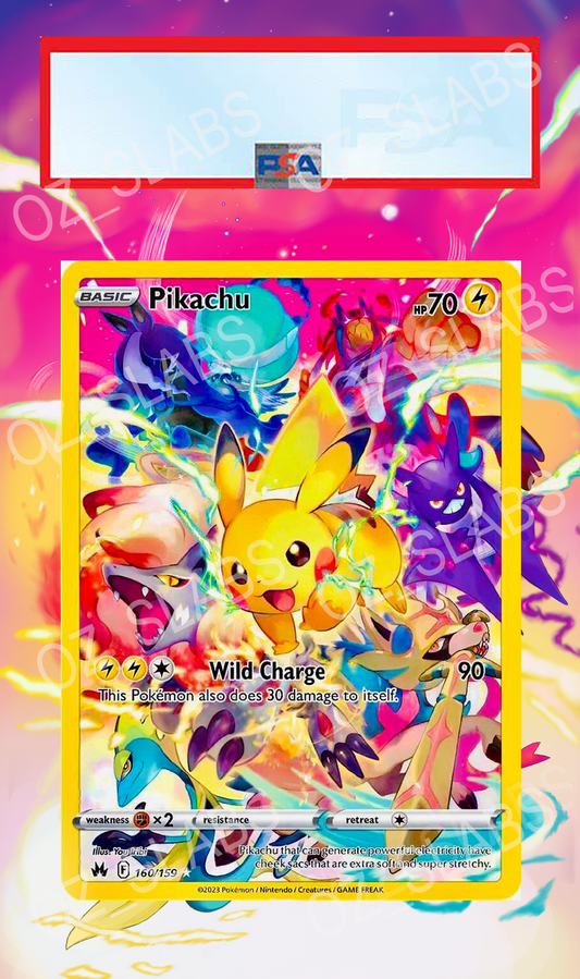 Pikachu extended art case