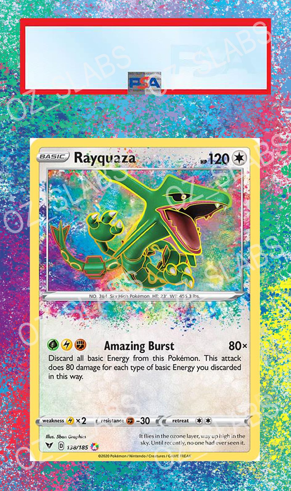 Rayquaza extended art case
