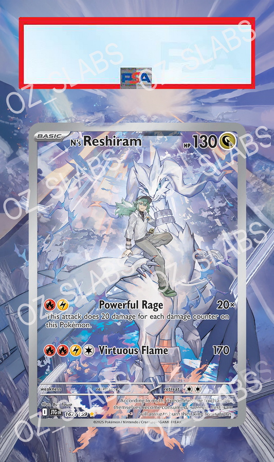 N's Reshiram extended art case