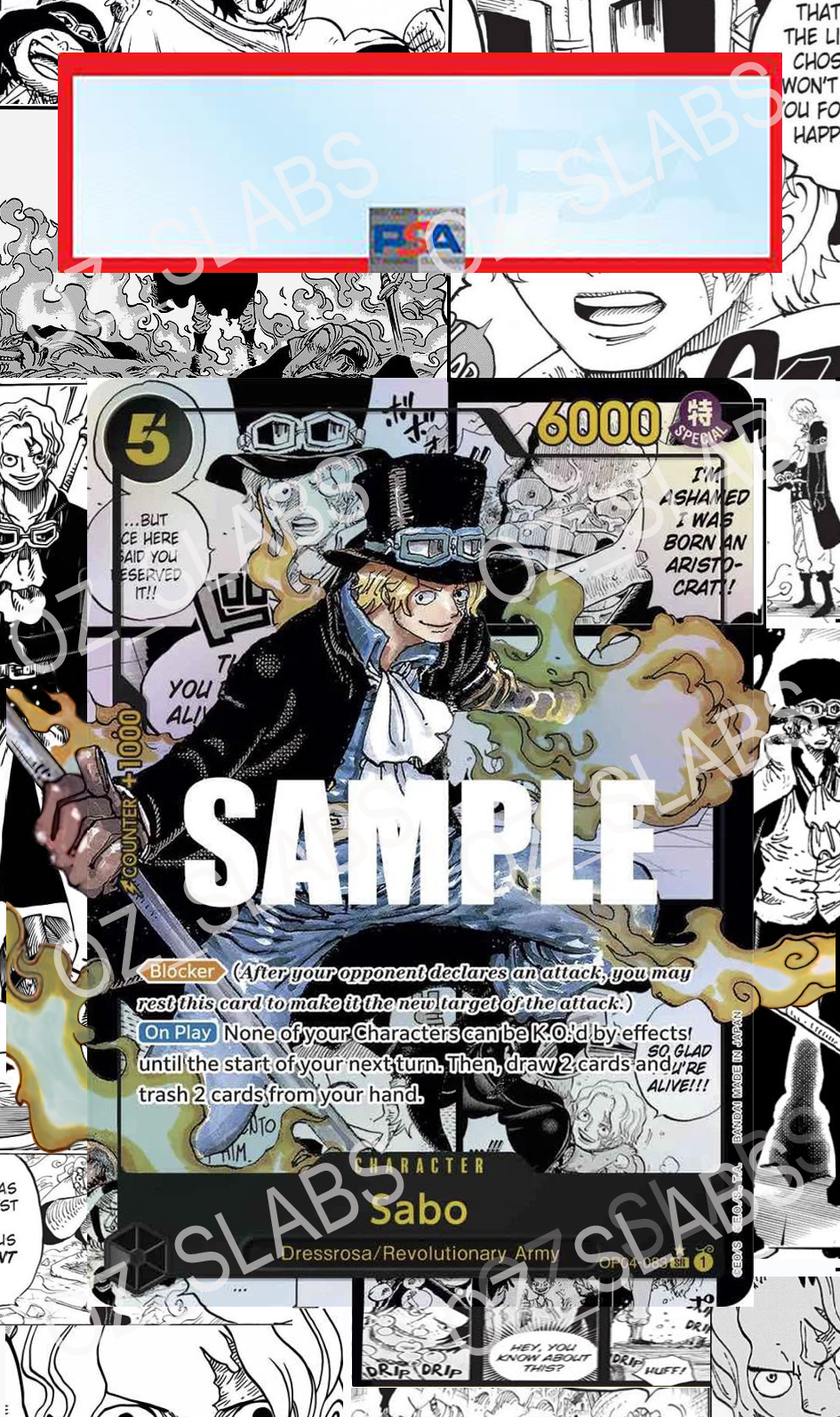 Sabo Manga extended art case