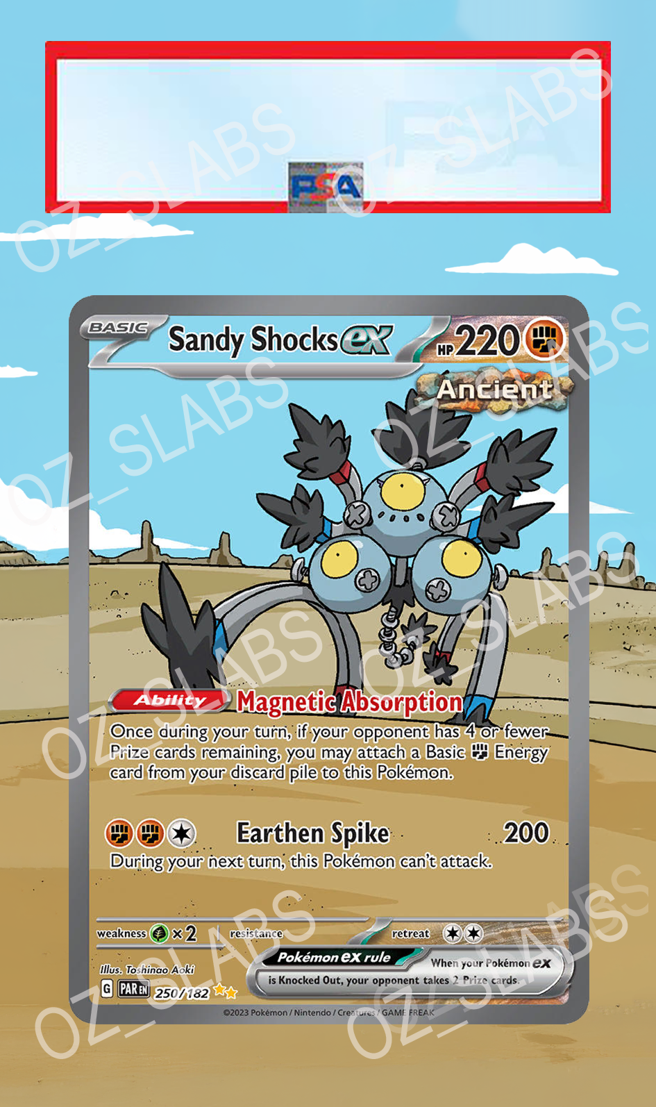 Sandy Shocks EX extended art case