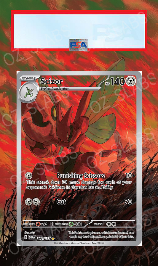 Scizor extended art case