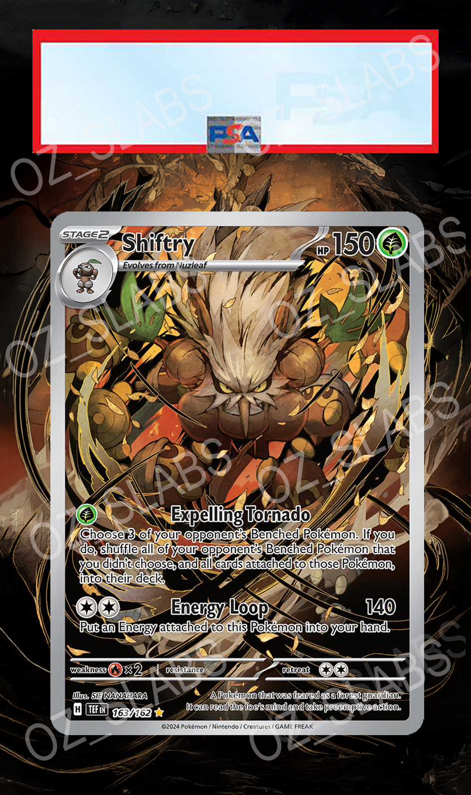 Shiftry extended art case