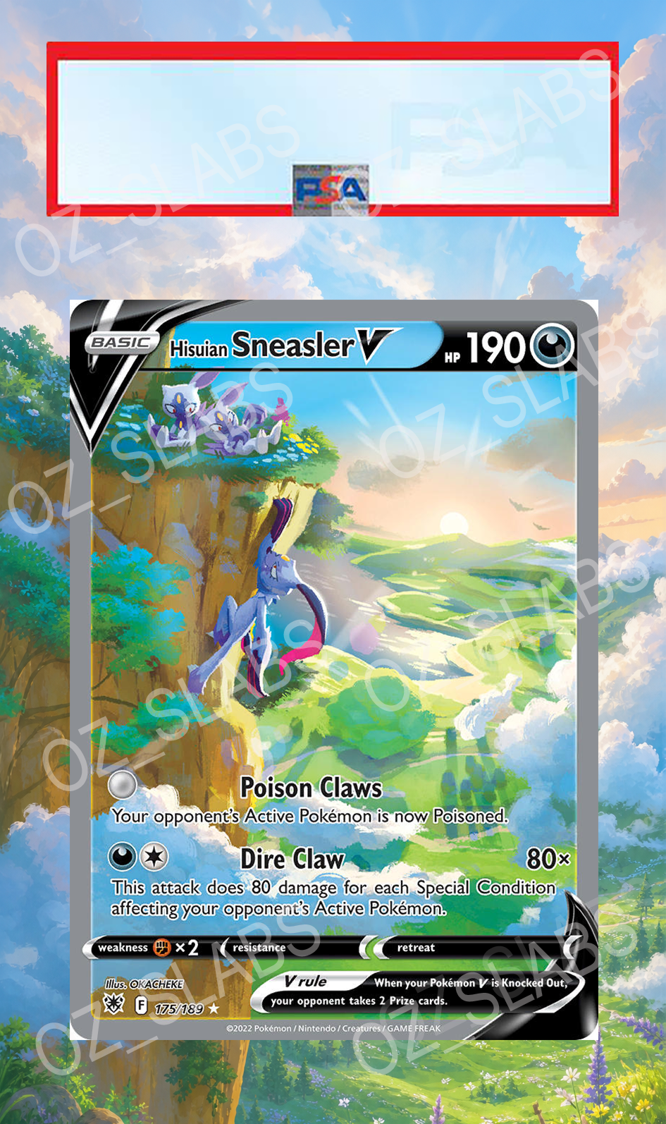 Hisuian Sneasler V extended art case