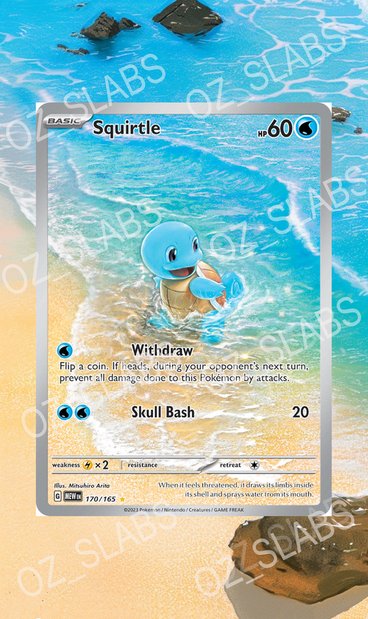 Squirtle 151 extended art case