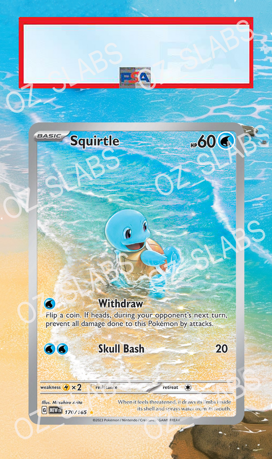 Squirtle 151 extended art case