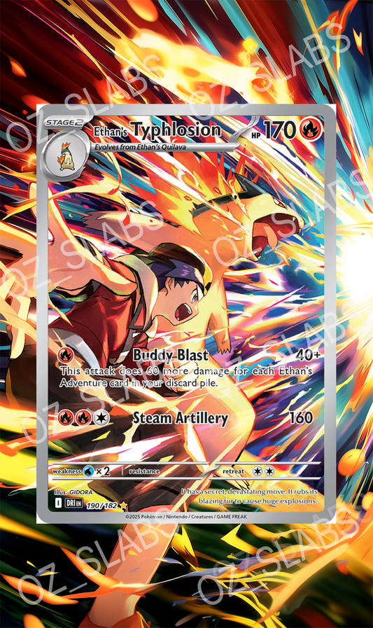 Typhlosion extended art case