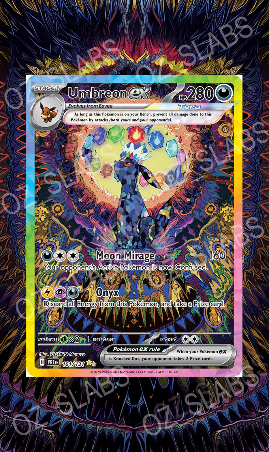 Umbreon EX extended art case