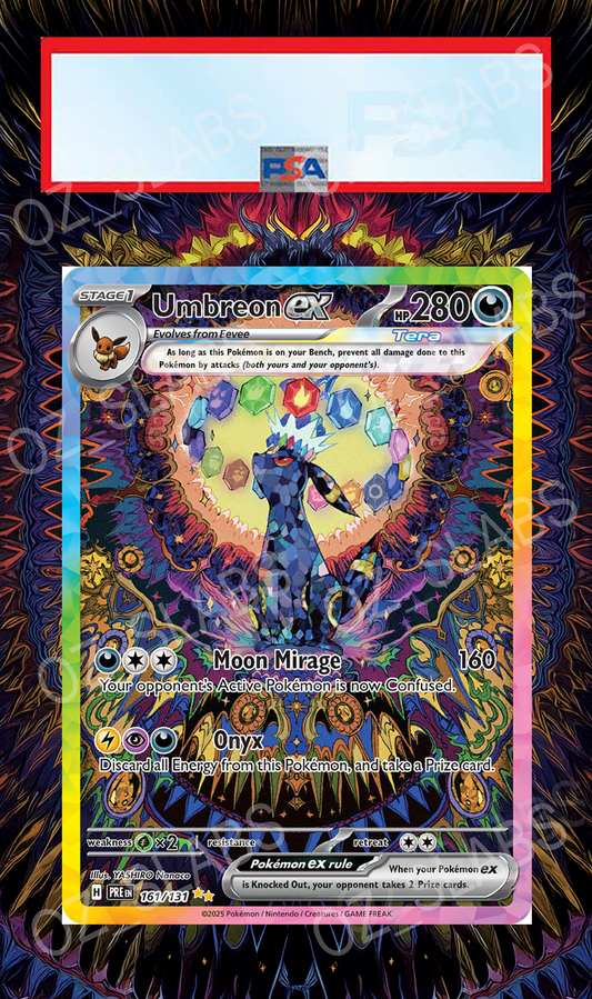 Umbreon EX extended art case