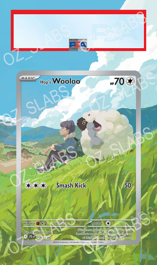 Hop's Wooloo extended art case