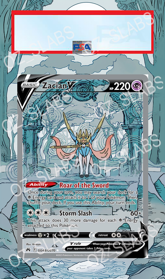 Zacian V extended art case