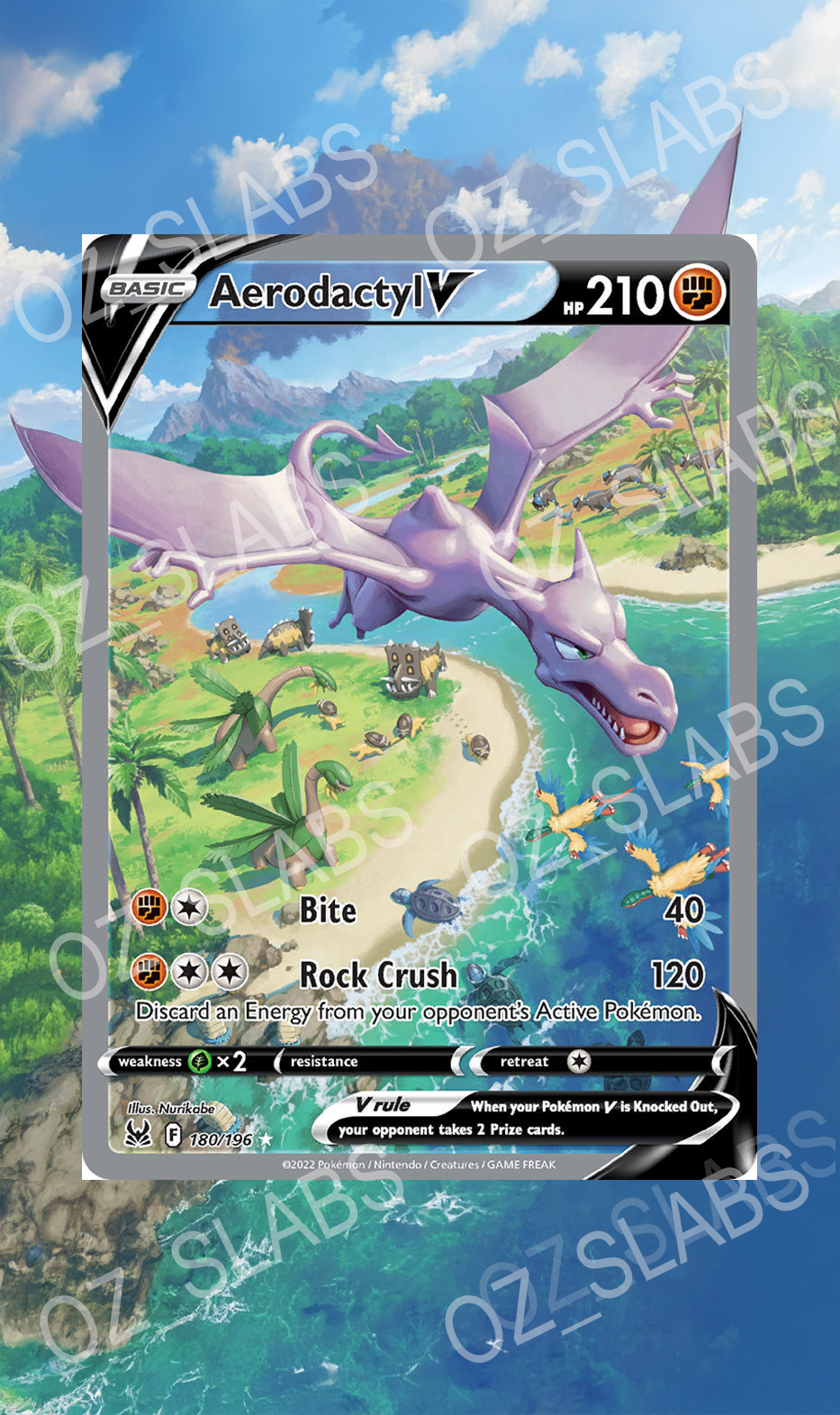 Aerodactyl extended art case