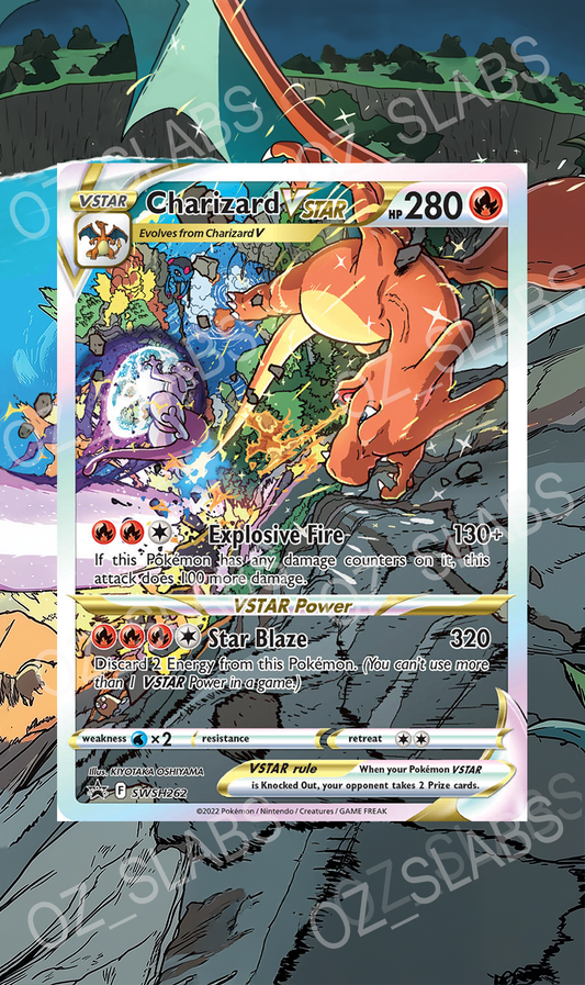 Charizard VSTAR extended art case