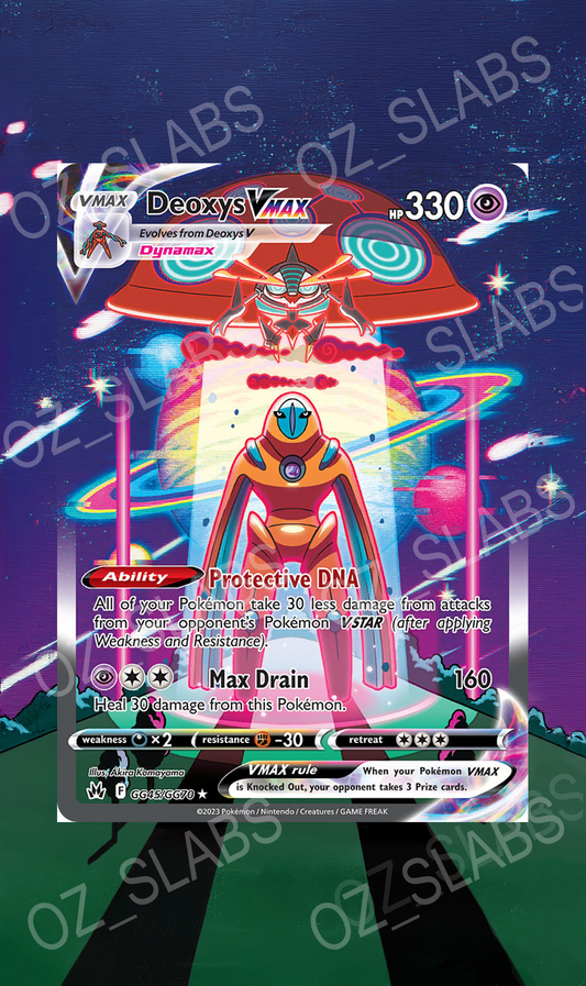 Deoxys VMAX extended art case