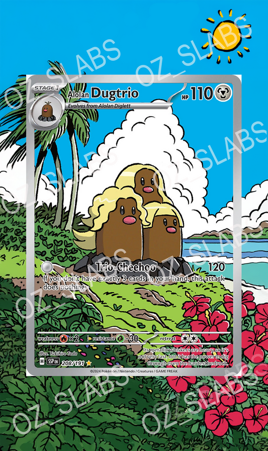 Dugtrio extended art case