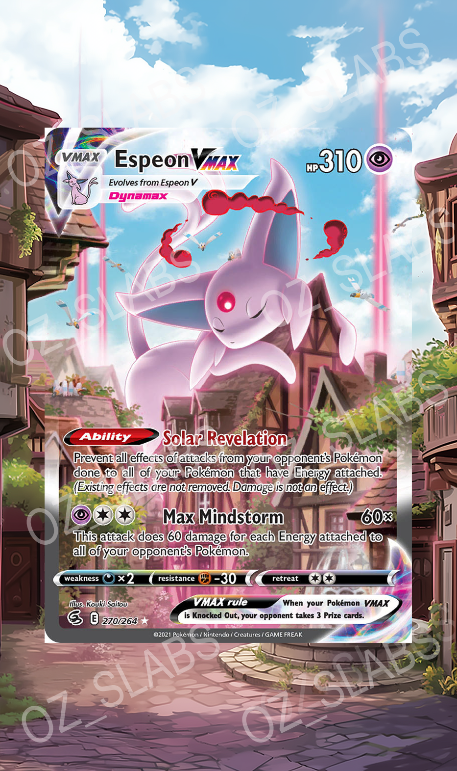 Espeon VMAX extended art case