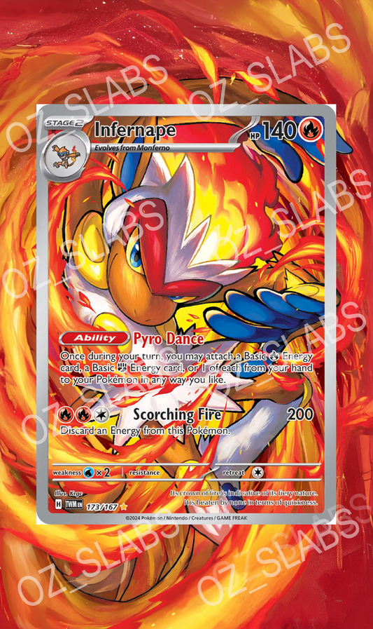 Infernape extended art case