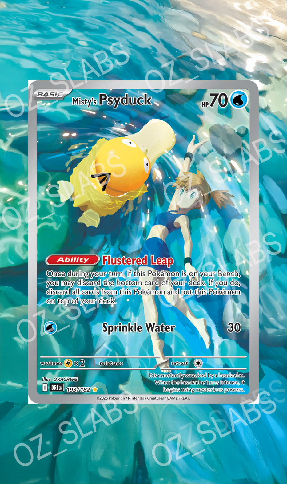Misty's Psyduck extended art case – Oz Slabs