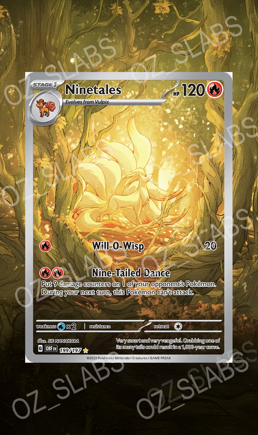 Ninetales extended art case